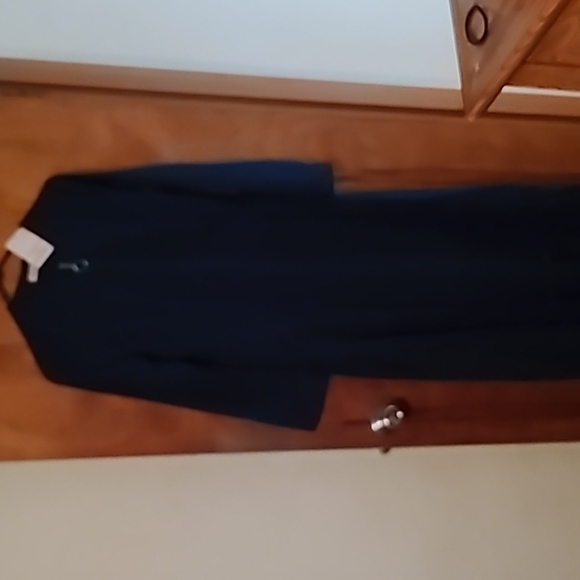 Miss Cazibe. W. tunic Navy zipper dress. Size 40 (fit like medium). Ankle length - Picture 3 of 3